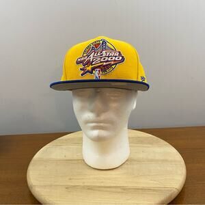 NBA All Star Golden State Warriors Yellow SnapBack Hat Adjustable New Era NWOT